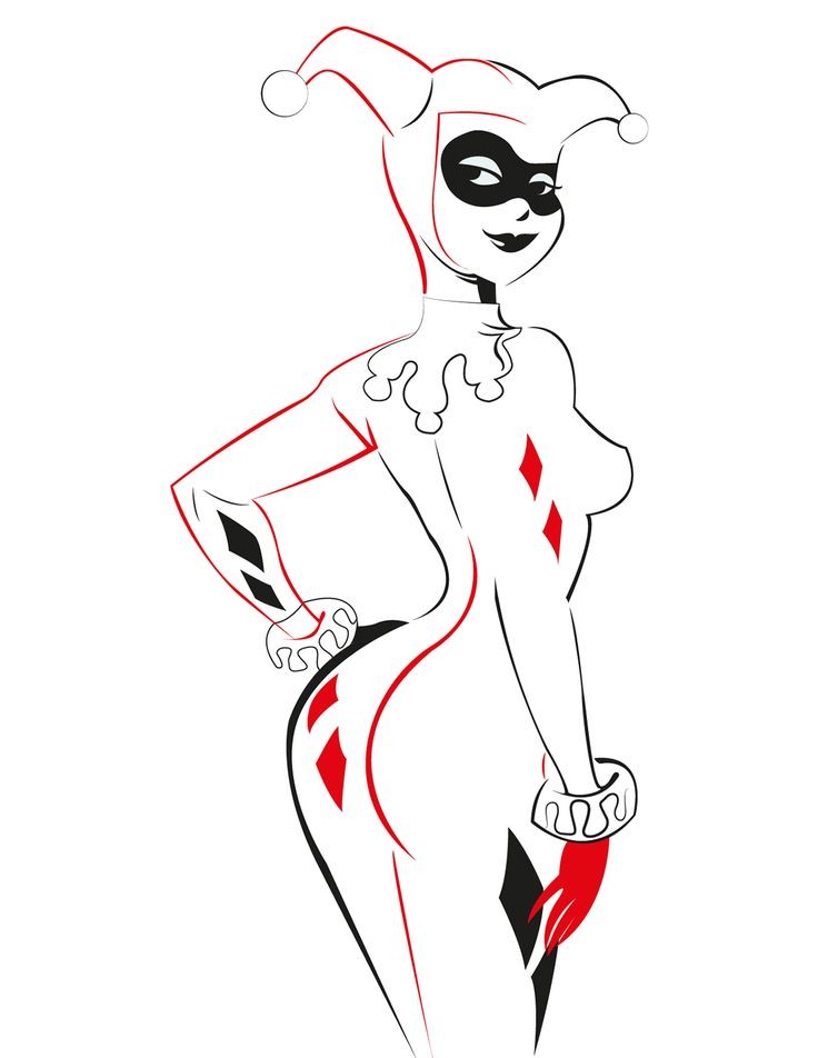 Sex Art On Twitter Erotikart Harley Quinn