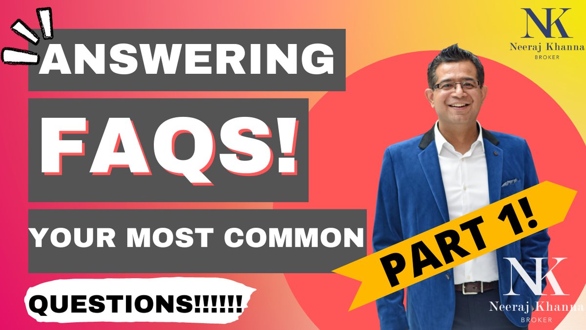 📹New Video Alert - Go and watch my new video on youtube now !!

Click on the link below⬇
youtu.be/ACvrN7ibZM8

#neerajkhannahomes #realtor #realestate #toronto #durham #fyp #faq #trending #youtube #video #ajaxrealtor #whitbyrealtor #6ix