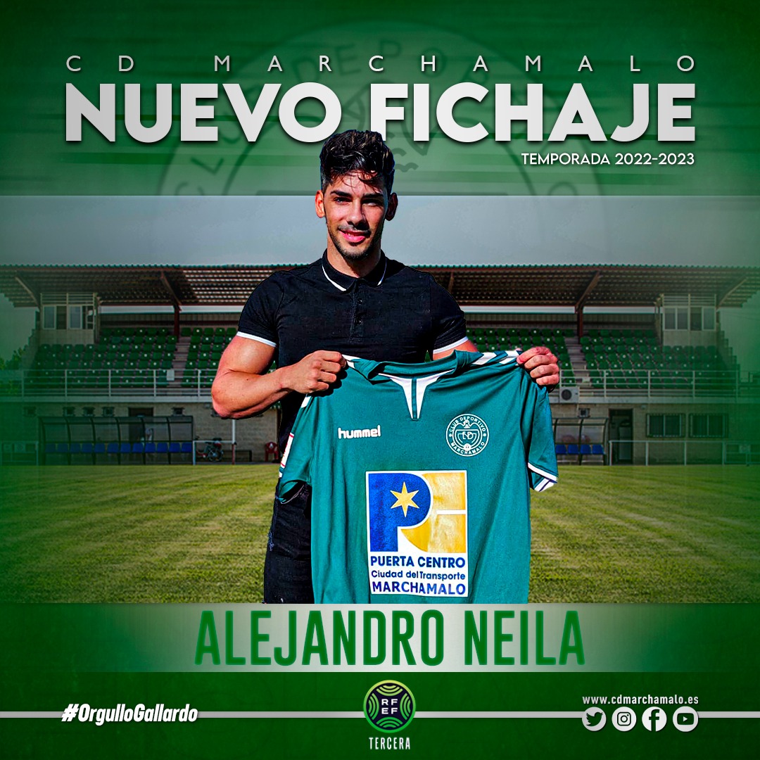 CD_Marchamalo's tweet photo. ⚽️ | FICHAJES |

💚 Neila, nuevo refuerzo gallardo

En nuestra web tenéis toda la INFO ⬇️

https://t.co/uCwydFnlSo

¡BIENVENIDO AL CD MARCHAMALO!

#OrgulloGallardo https://t.co/pbaCKlW5RE