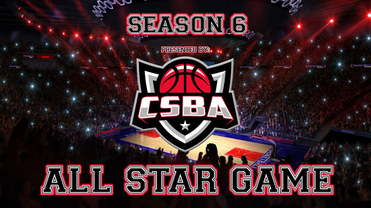 CSBABasketball's tweet photo. The Stars Come Out At Night
Season 6 CSBA All Star Game airs live at 930PM EST
Join us live!!!
Live on Twitch: https://t.co/5uMjt9KXPX
#college #csba #thisiscsba #simulationsports #SIM #allstars #live #stars #hoops #tonight https://t.co/MoQOKmZxMk