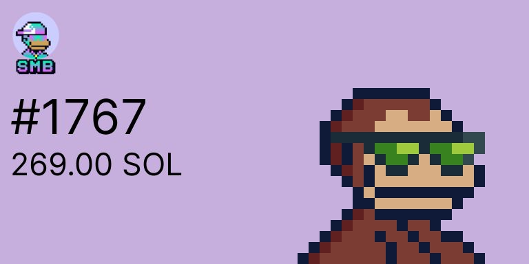 SMB_SalesBot's tweet photo. 🙈 SMB #1767 SOLD for 269.00 S◎L
💵 $10,776.14 USD

→ https://t.co/bYeomnuTyr

🐒 @solanambs

📝 https://t.co/3h5e4o7C6F https://t.co/pQ8PonUujm