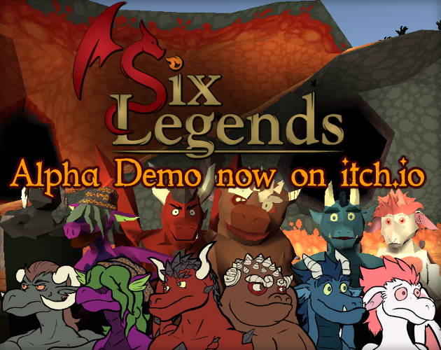 Six Legends - Available on Steam and Itch !🐉 tweet media