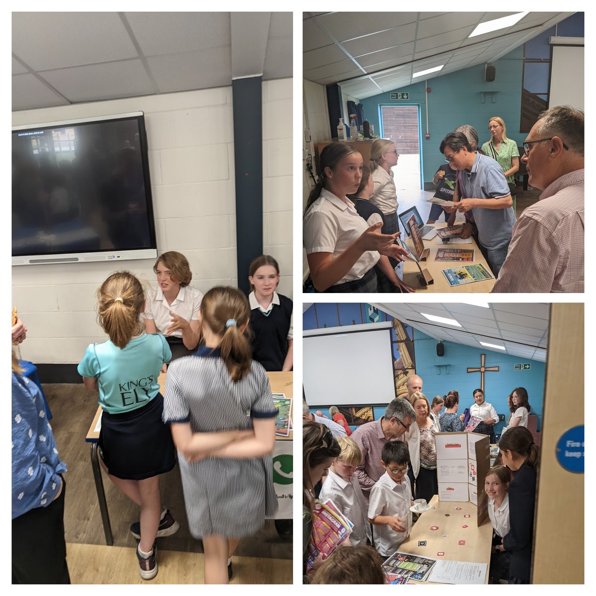KingsCreativEly's tweet photo. Thank you to everyone who came and enjoyed our Digital Picnic on Thursday. Our @ChildnetDL Digital Leaders from Years 7 and 8 did a marvelous job sharing vital online safety tips with our KEJ families. #KEJComputing https://t.co/lfB8YpvkmG