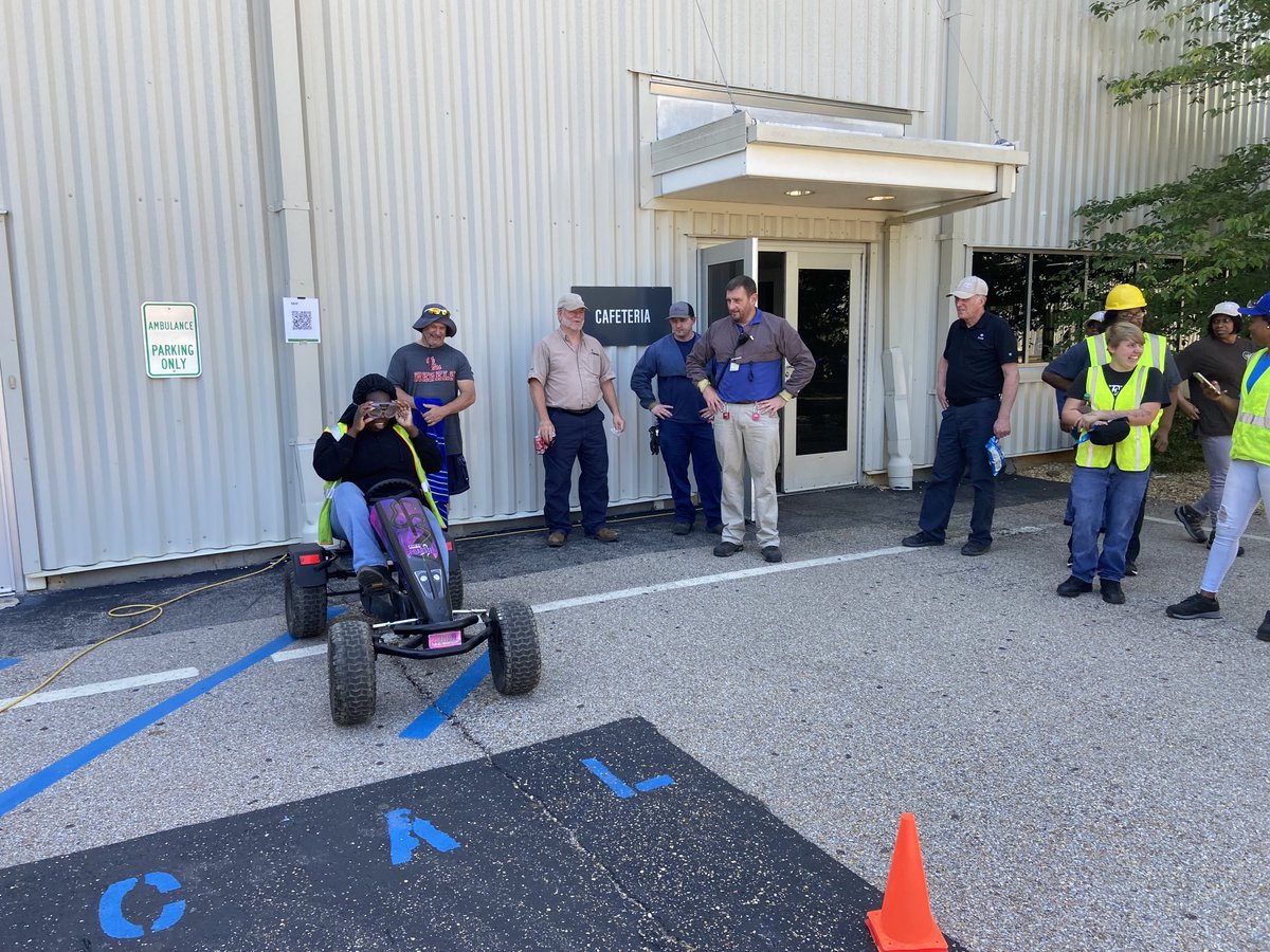 MHPTroopF's tweet photo. Thank you once again to @Toyota for allowing @MHPTroopE and myself the opportunity to speak to your staff about safe driving, the importance of wearing a seatbelt no matter where you sit in a vehicle, and the value of not drinking and driving. #BetterTogether #SafetyRocks https://t.co/mUSXdTJlAX