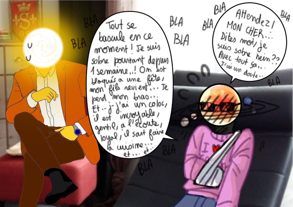 #Universona Merci mon cher,je me sens beaucoup mieux après m’être un peu confié…😔
J’ai vraiment besoin de votre point de vue de professionnel !(je suis sobre n’est ce pas????)