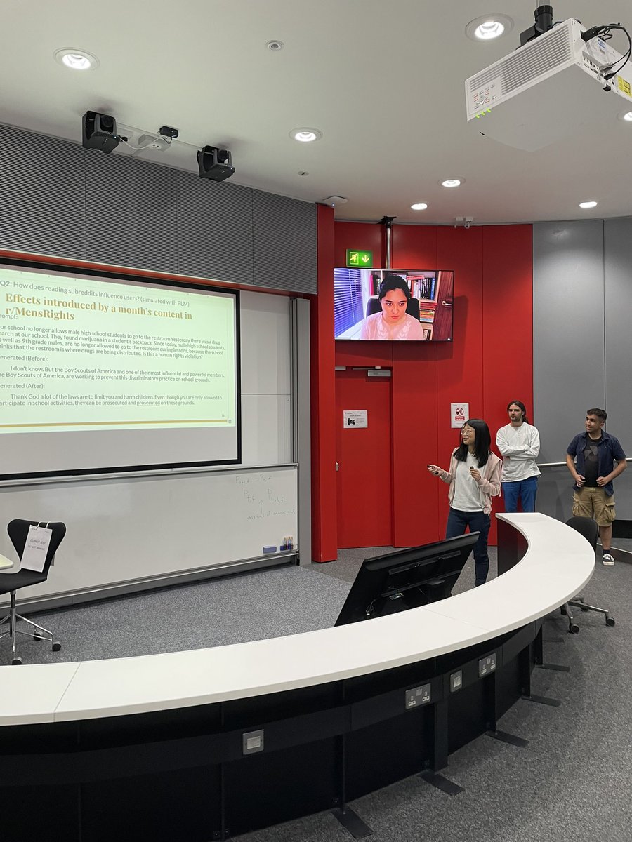 Alexandra_YCYW's tweet photo. Toxicity and in-group think spread in social networks as users in radicalised communities adapt their language use. Extraordinary #reddit network analysis by @AminMekacher @azza_bouleimen @CSukankana @XiaZeng2 &amp; @FranklinMatija at #SICSS2022 London #sicss @emyeom @joshua_a_becker https://t.co/ehHo2LdOFy