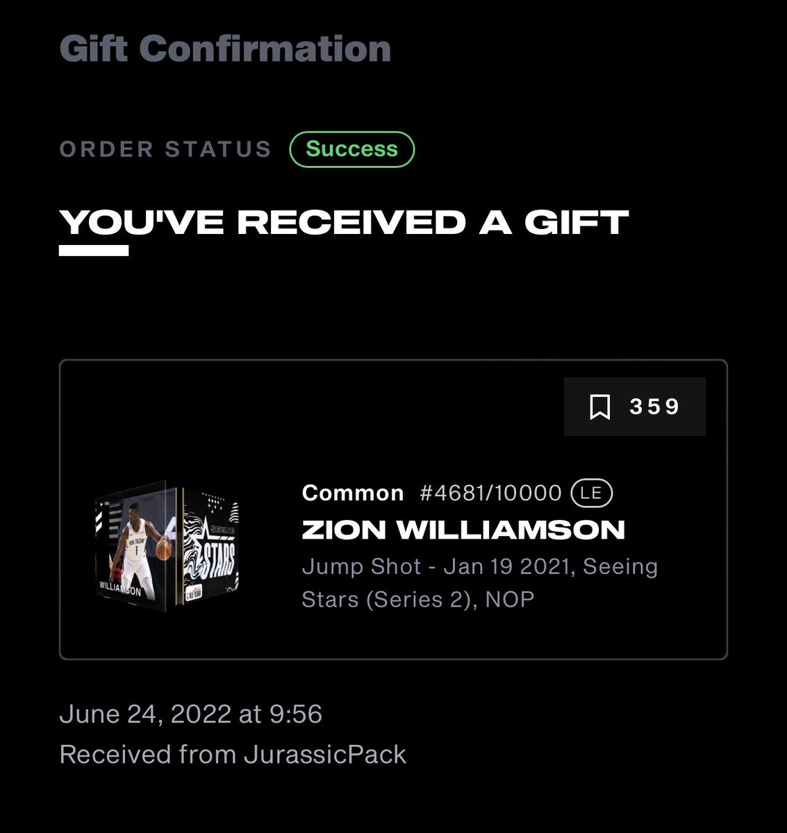 If I could cast a vote for best @nbatopshot community it’s the Toronto Raptors. 🙌 ⬇️
<a href="/TheJurassicPack/">Jurassic Pack 🦖</a> <a href="/RichDMC/">RichDMC</a> 
#NBATopShotThis