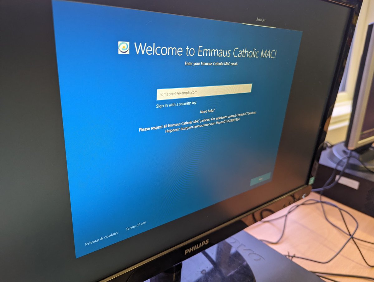 Emmaus Catholic MAC Central ICT Services tweet media