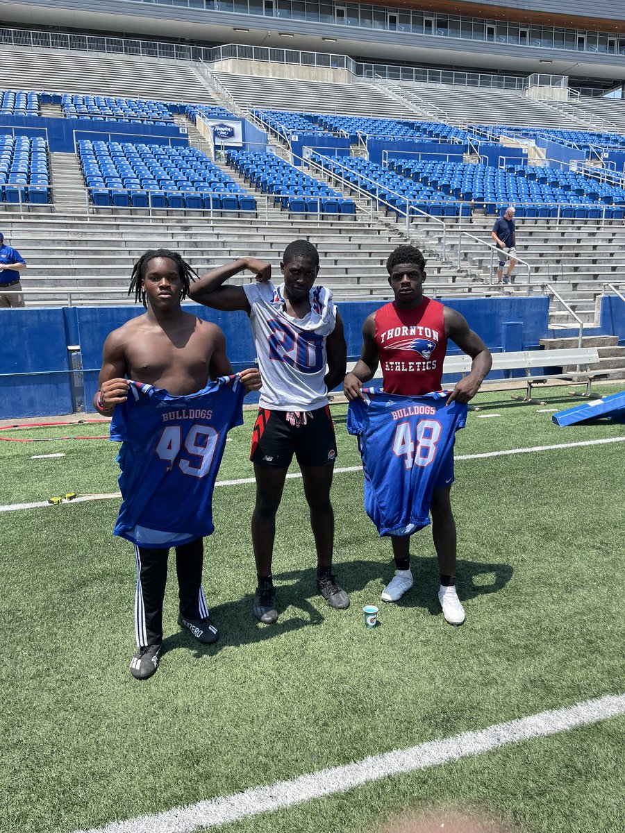Great trip taking these young men to <a href="/LATechFB/">LA Tech Football 🏈</a>  camp. They competed and represented well. <a href="/jayvenjackson6/">Jayven Jackson⭐️</a> <a href="/learyfromleary/">lonno</a> 
Excited for what’s yo come this year!
#CHOP🪓🪓#EEP