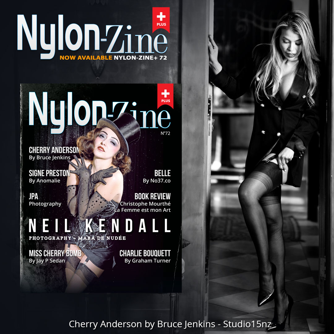 NylonZine's tweet photo. 👉WOW check this out!
NEW Nylon-Zine+ 72
Featuring: @Cherrynz1
Photo by #studio15nz #BruceJenkins
Cover: #neilnezkendall with #maradenudee
And a whole lot more...
🔴 Get yourself a beautiful COPY >> https://t.co/L3t44iIknY🔴 #pinupmagazine #nylonstockings #pinupmodels #highheels https://t.co/LchIDwoRdh