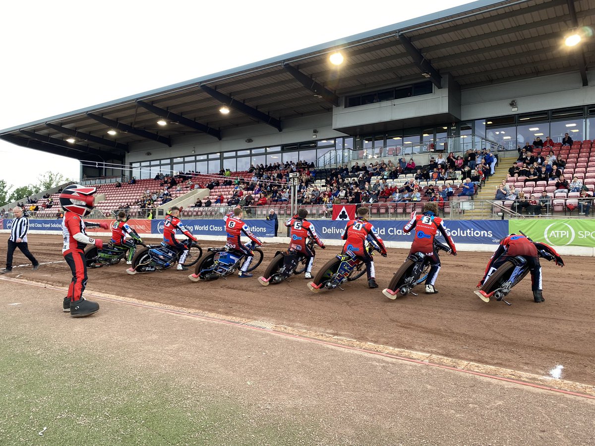 ✅ Parade done, let’s go racing! #FeelTheBuzz