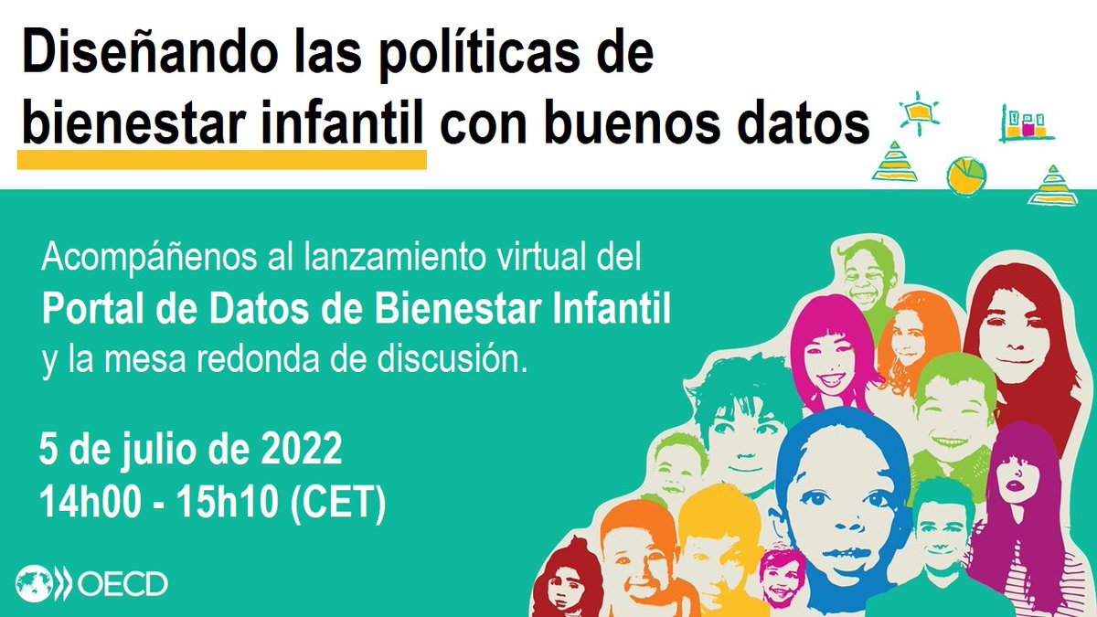 La construcción de mejores políticas para una vida mejor comienza con garantizar que todos los niños tengan un buen comienzo en la vida.

Acompáñanos al lanzamiento del nuevo Portal de Datos de Bienestar Infantil de la OCDE.

Evento en inglés ➡️ fal.cn/3pJD3
