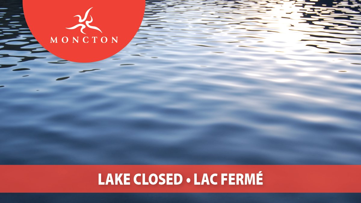 CityofMoncton's tweet photo. ❗ Notice ❗

The lake at Irishtown Nature Park is closed to recreational use due to blue-green algae. Although the bloom is not visible, testing revealed there is a high concentration of toxins the lake’s water column. As a result, the water is off limits to recreation. https://t.co/3gIOlvROYU