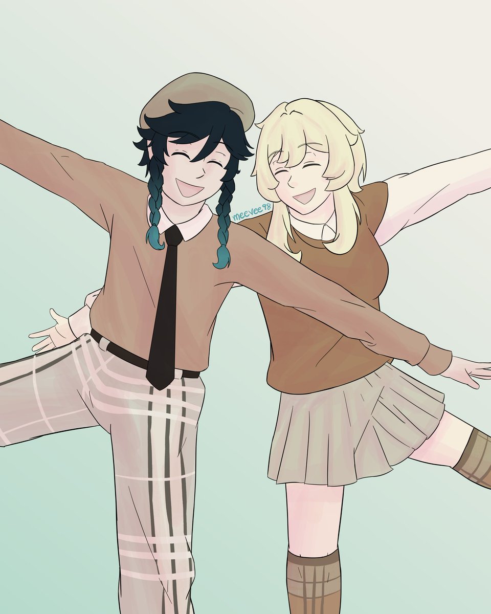 meevee98's tweet photo. #LumineWeek2022 day 6 - Idol AU

Photoshoot for a collab with #4nemo

#Lumine #Aether #Xiao #Venti #Kazuha #GenshinImpact #原神 https://t.co/Rw2cUxMUSt