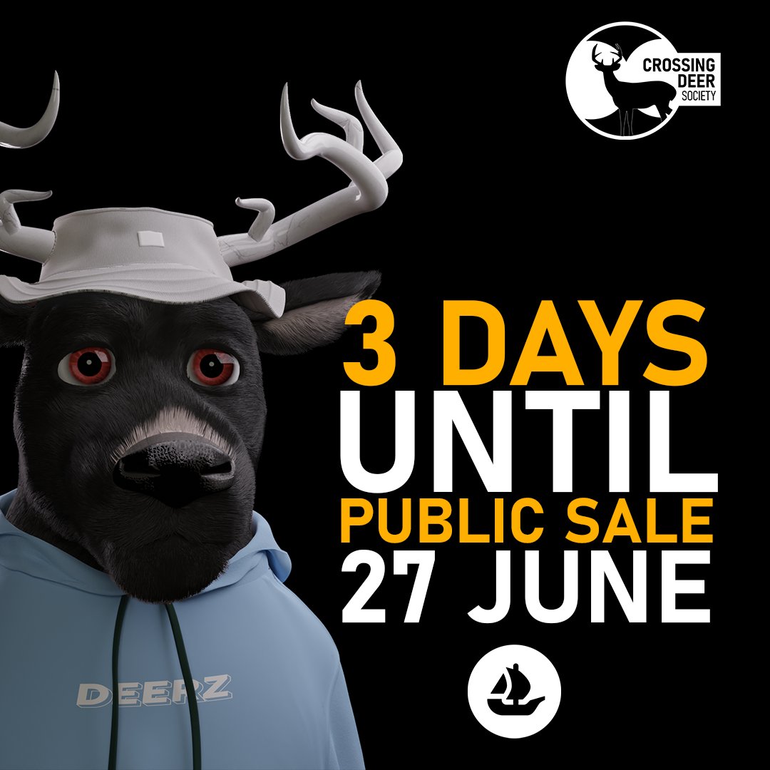 The clock is ticking ! ⏰

#NFT #NFTGiveaway  #Whitelist  #NFTCommunity #NFTdrop  #NFTs  #NFTcollections  #NFTartist #NFTMinting