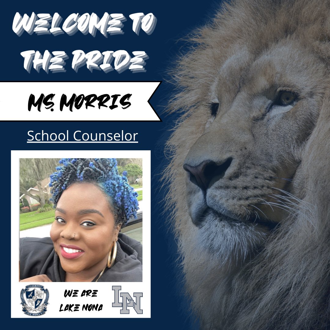We are excited to welcome Ms. Morris to our Pride and the Student Services department as a School Counselor! Ms. Morris joins us from The School District of Osceola County and has many years of guidance experience.