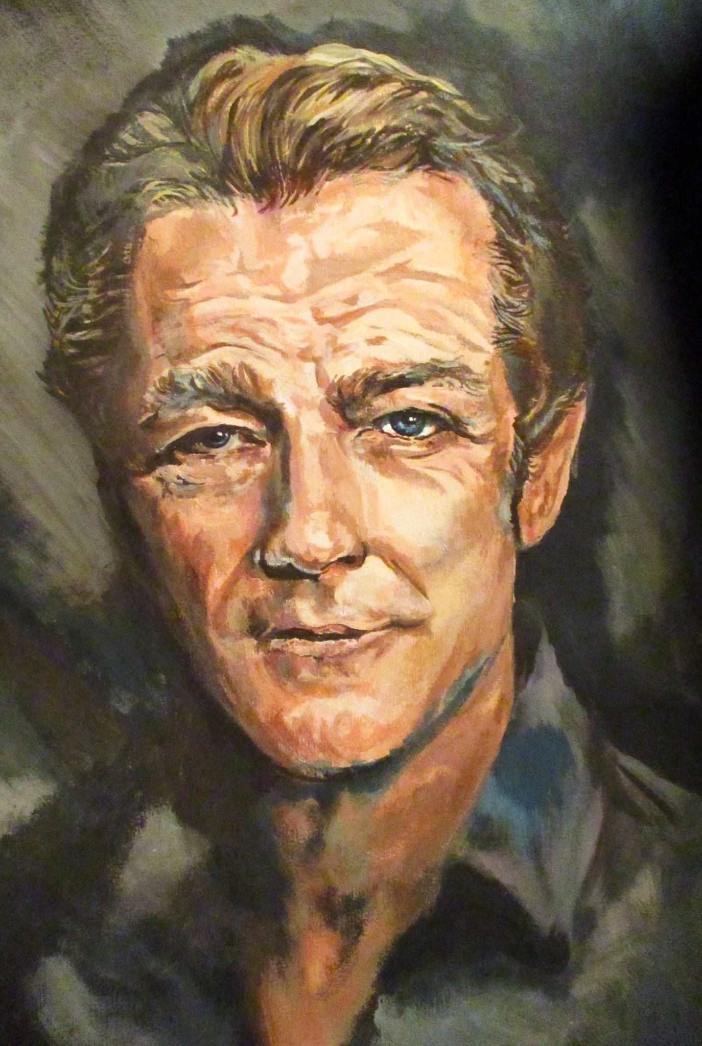A very HAPPY BIRTHDAY to Iain Glen 
the man i never get tired of painting   