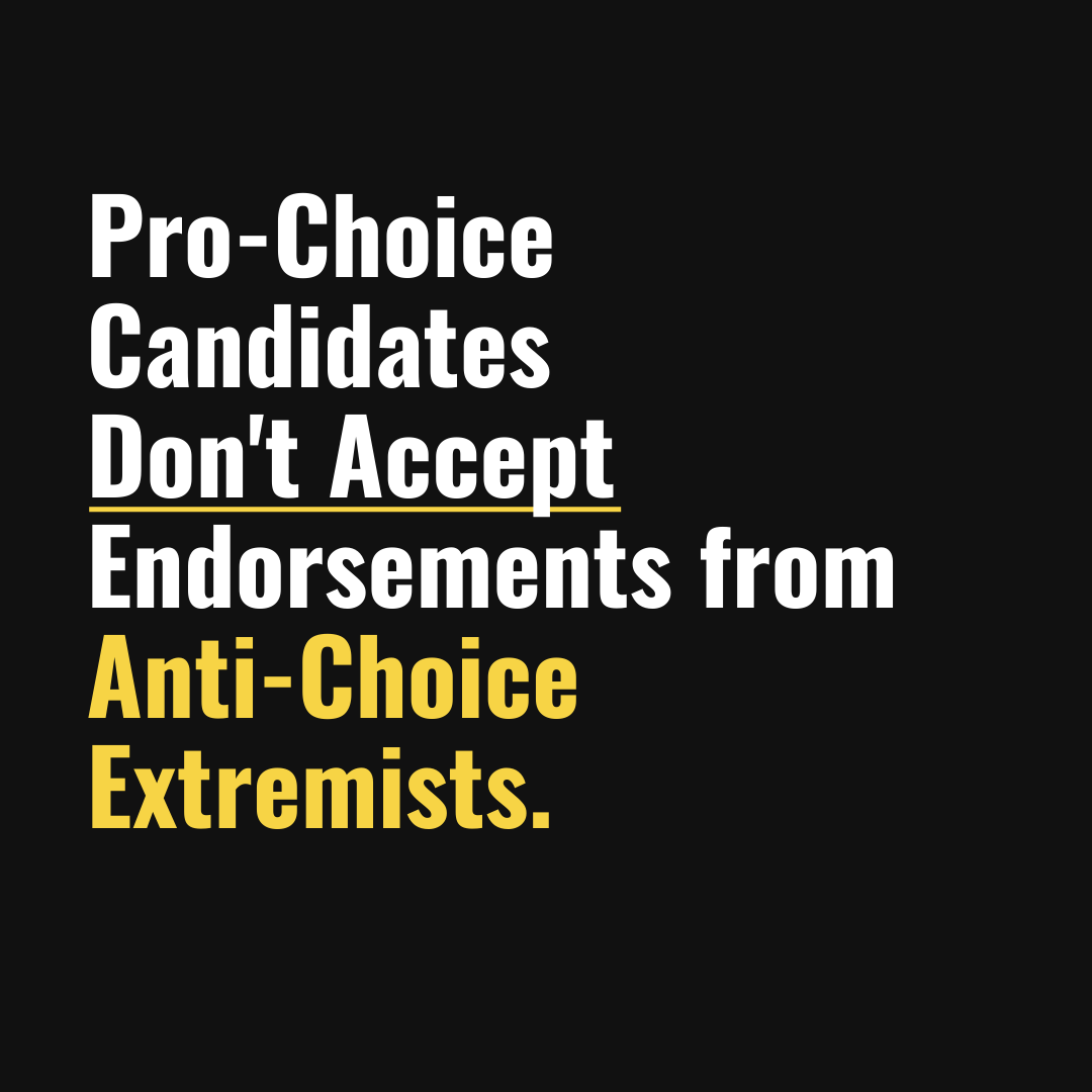 You can’t accept endorsements from anti-choice extremists and still call yourself pro-choice. It’s an insult to everyone feeling the weight of today’s SCOTUS decision.

<a href="/senbetsyjohnson/">Betsy Johnson</a> just can’t be trusted.

#betsyjohnson #oregon #pdx #pnw #orpol #orgov #runbetsyrun