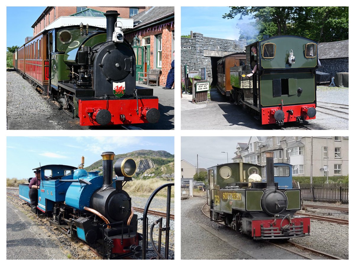 Psi50's tweet image. Welsh narrow gauge this week @TalyllynRailway @FairbourneRly