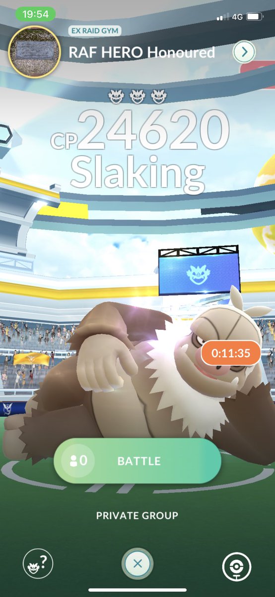 Pokemon81063480's tweet photo. #PokemonGo #PokemonGoRaids
Weather boosted Slaking raid now
Need 10

7646 2050 7834
5684 8223 2597 https://t.co/kqwLFufPgs
