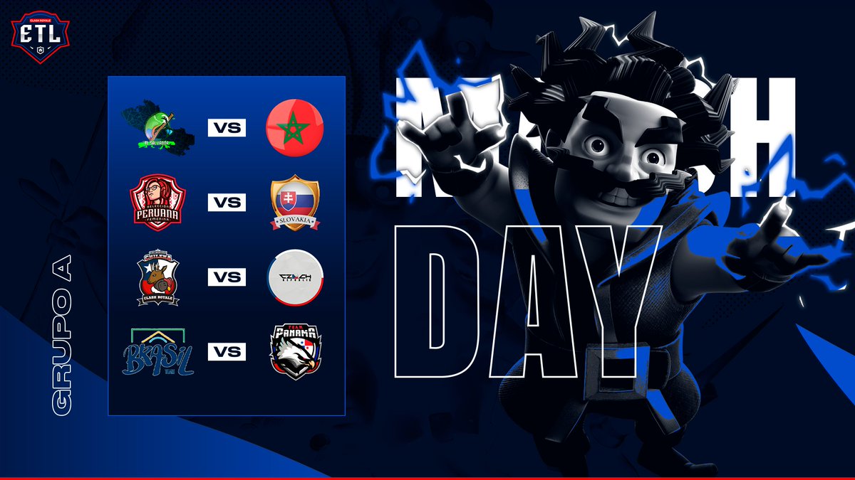 Matchday | Grupo A

1)  <a href="/Morocco_CR/">Morocco</a> 🆚 <a href="/ElSalvadorCR/">Seleccion Salvadoreña CR</a>
📺 <a href="/chuleta_yt/">Chuleta 2k5</a>
🇸🇻 16:00

2) <a href="/cr_slovakia/">Slovak National Team</a> 🆚 <a href="/SelPeruFemCR/">Selección Peruana Femenina de CR</a>
📺 @AaronStyles24
🇵🇪 19:00

3) @Sele_ChileCR 🆚 <a href="/TeamCZE_CR/">Team Czech Republic CR</a>
📺 <a href="/wexx_master/">WEXX MASTER</a>
📺 @Black_MambaCRrr
🇨🇱 17:00🇨🇿23:00

4) #TeamBrasil 🆚 <a href="/TeamPanamaCr/">Team Panamá Cr</a>
📺 <a href="/kevincito_CR/">Kevincito</a>
🇵🇦20:00