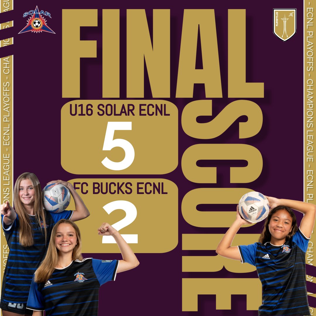 Lola B Foley 13 CM SOLAR U16 ECNL '2024 (Blolafoley) / Twitter