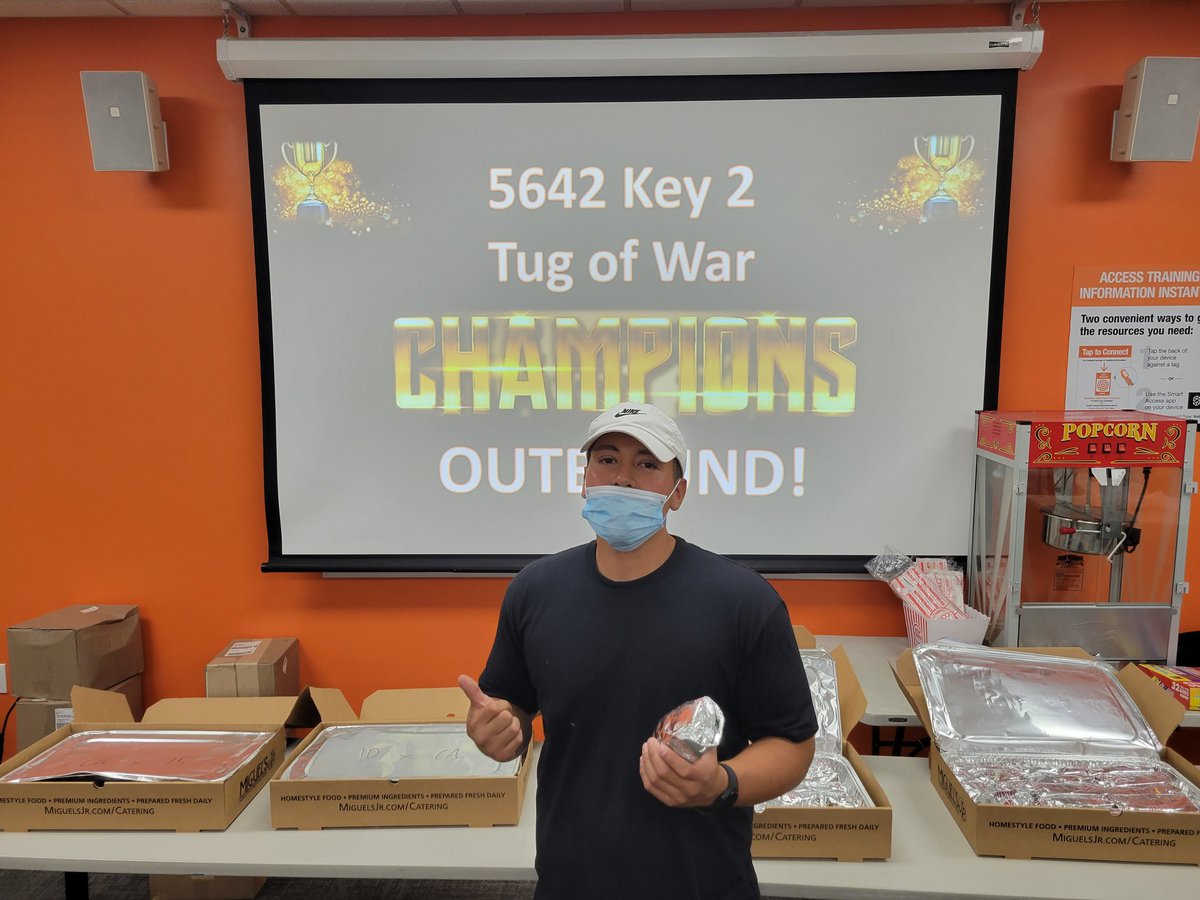 🏆 Tug of War Champions 🏆
🗣📢OUTBOUND‼️
Enjoy your burritos 🌯 💪