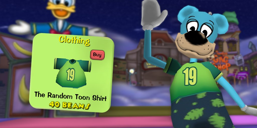 Tweet του χρήστη Toontown Rewritten.