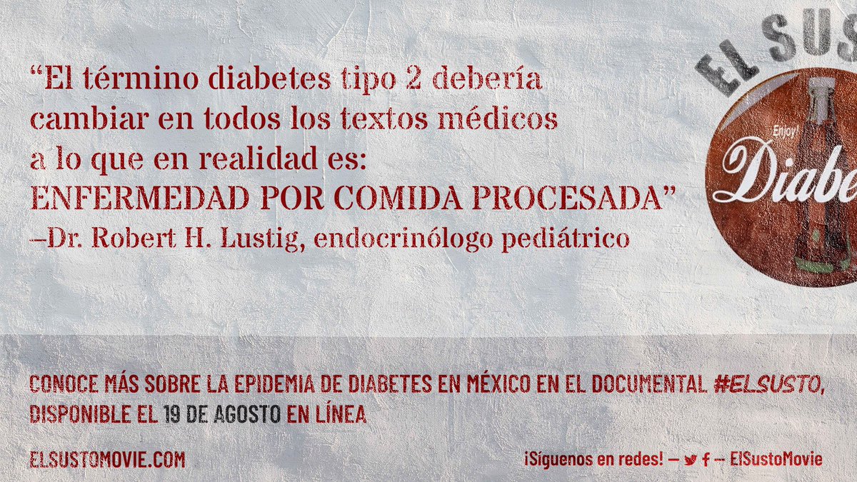 ElSustoMovie's tweet photo. 💀Bebidas azucaradas 💀
Todas y todos la hemos tomado en México, pero pocos saben el daño mortal que provoca su consumo.
Durante años se ha permitido que cualquier persona, incluso infantes consuman este #venenoembotellado, conoce más sobre esta historia en #ElSusto. https://t.co/YIdk4nPKx2