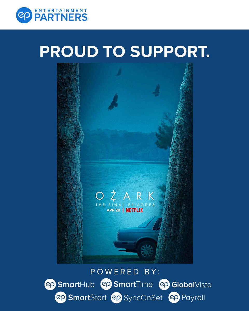 EntPartners's tweet photo. Have you #binged the final season of #Ozark on #Netflix yet?
#WeekendWatch #EPpaid #SmartStart #SynconSet #JasonBateman #LauraLinney #JulieGarner https://t.co/rvXdBb7QlP