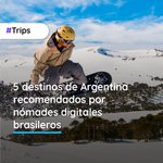 Image for the Tweet beginning: 5 destinos de Argentina recomendados