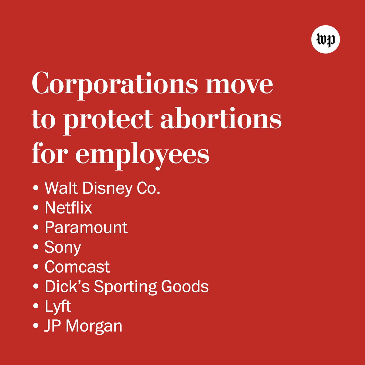 washingtonpost's tweet photo. Ride-hailing service Lyft said Friday that its U.S. medical benefits plan includes coverage for “elective abortion and reimbursement for travel costs” if an employee must travel more than 100 miles for an in-network provider. https://t.co/owNjjPb6D1 https://t.co/eXwH7TVUbc