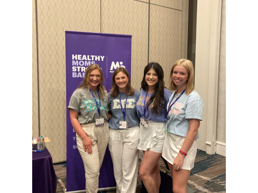MarchofDimes's tweet photo. We want to thank our National Service Partner @trisigma for hosting us at their annual convention this week! We enjoyed meeting your members and writing notes of hope for those with an infant in the NICU. #notesofhope https://t.co/OvHgUglkCq