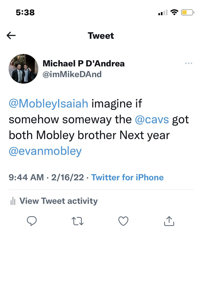 imMikeDAnd's tweet photo. @espn I called this in February! Sort of.. https://t.co/CqY8CGyJf0