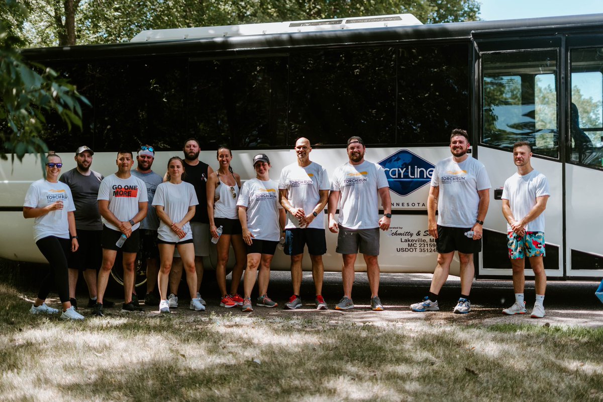 We loved getting to hang out with the <a href="/LakevillePD_MN/">Lakeville Police</a> yesterday after they ran in the <a href="/Torchlight5k/">Torchlight 5k</a> 
to raise funds and awareness for Special Olympics Minnesota.
#specialolympicsmn