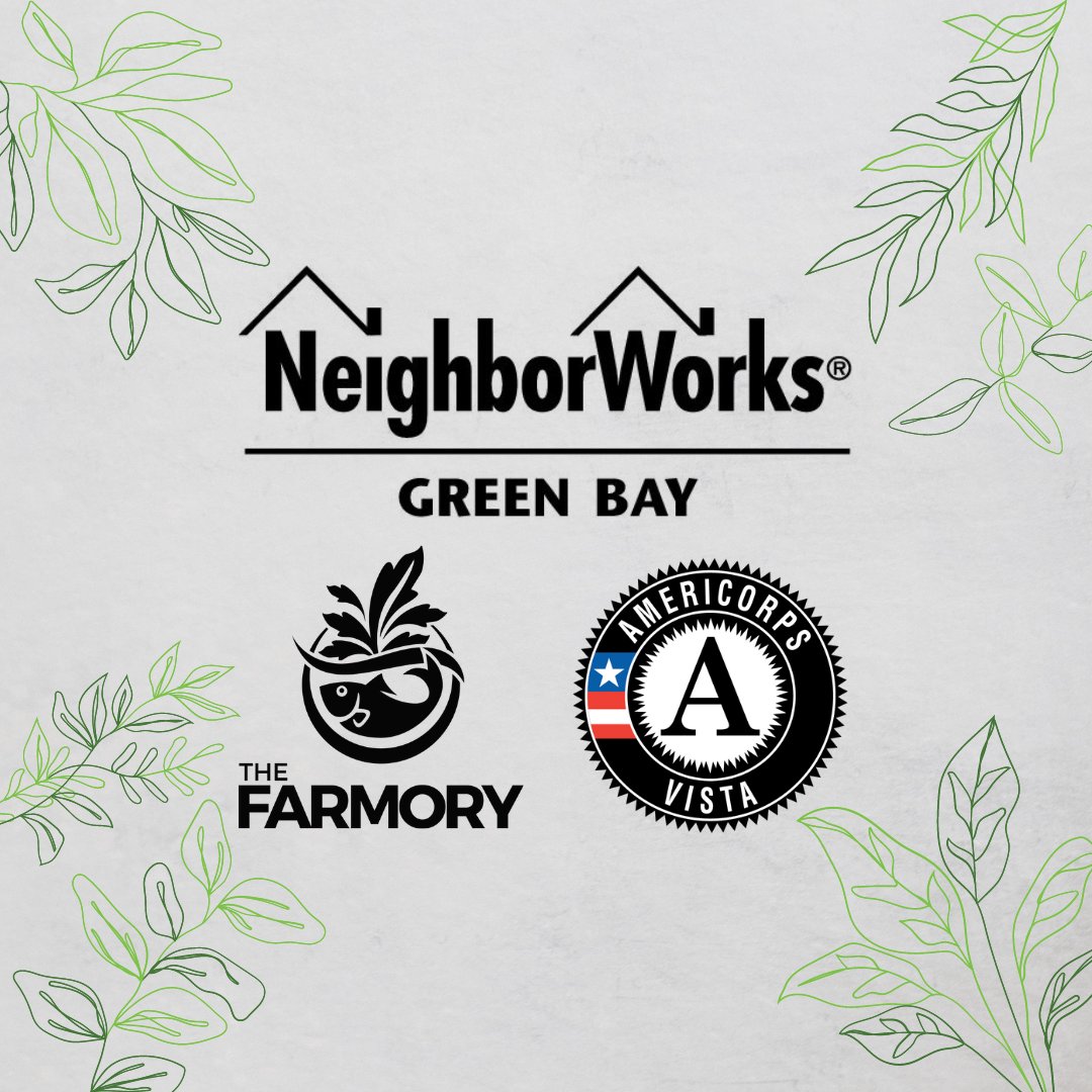 NeighborWorks Green Bay &amp; The Farmory are on a mission to create healthy, sustainable communities! We're seeking a VISTA with a passion for community and environmental sustainability who can help us connect with our neighbors.

Visit farmory.org/open-positions to learn more!