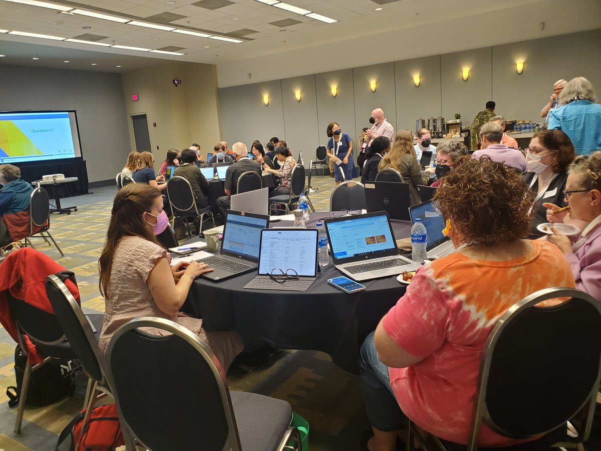 The RDA Preconference event at #ALAAC22 provides participants with the opportunity to explore official RDA problems and techniques in practice with the guidance of the standard's leaders. Our workshop portion has begun and we will conclude today's event with Q&amp;A.