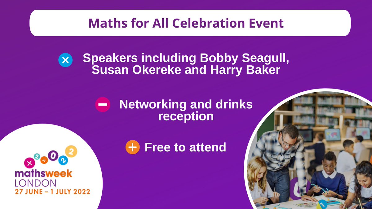 Maths Week London tweet media