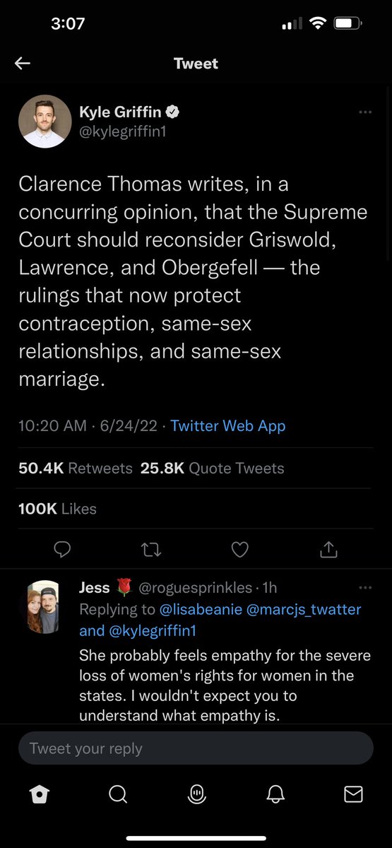 SentientTrash24's tweet photo. @Curs3dCarl @jenntacles_ Unprotected sex isn’t the issue either. They’re going to be coming after your right to contraception too. What can you fall back on then? How are you going to blame women when the government takes that away as well? https://t.co/h4ewKC6Nr7