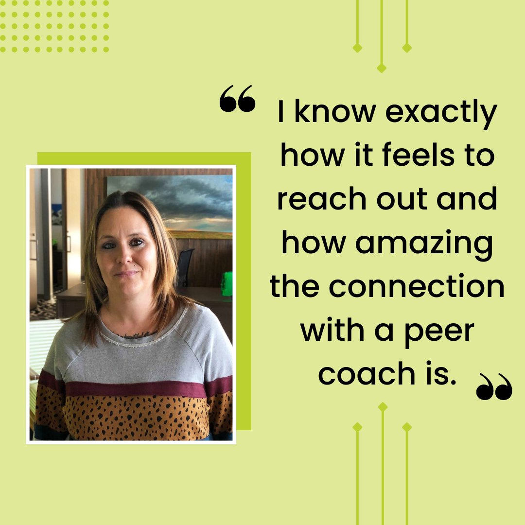 wefaceit2gether's tweet image. Peer coach Lacey is a former coaching member herself. She not only knows how hard it can be to reach out for help, but also how valuable that help can be. #solvingaddiction