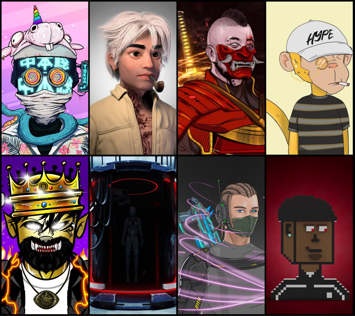 MikeKain_'s tweet photo. 🎉Doc's Mega WL Giveaway🎉

16 WL from 8 hype project!

2 WL @robotmafiaclub
2 WL @Centuryclubnft
2 WL @heroesofes
2 WL @HYPEmbassy
2 WL @LegendsWerewolf
2 WL @CyberverseReal
2 WL @GalacticR2050
2 WL @CubeHead_Punks

• Follow all projects &amp; me
• RT &amp; Like &amp; Tag 3fren

Ends 48h https://t.co/Jax7yUNaTJ
