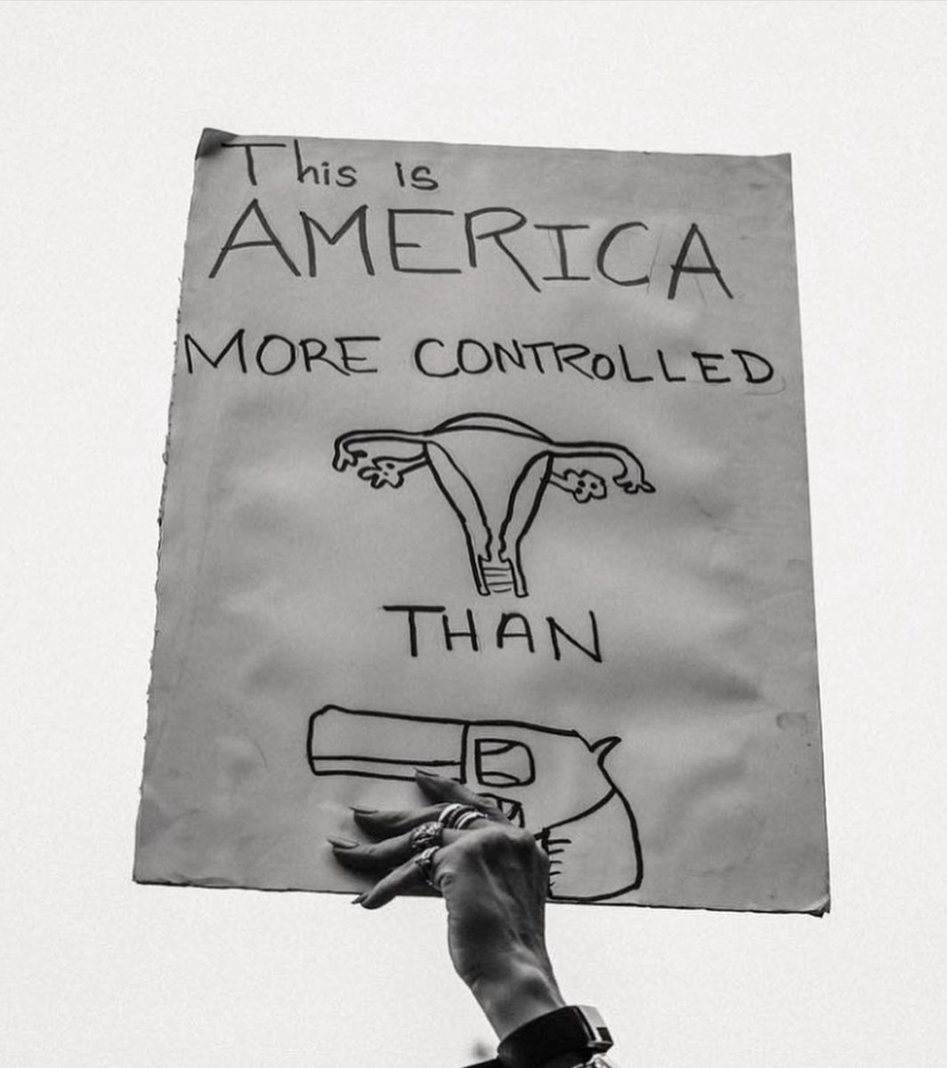 Forced birth is not pro-life. Guns are more protected than women’s bodies in this country. 💔