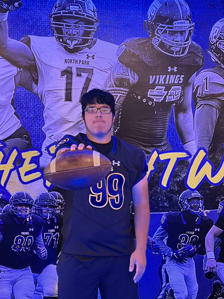 Blessed to have the opportunity to visit North Park University. <a href="/argo_football/">Argo Football</a> <a href="/NPUFootball/">North Park Football</a>