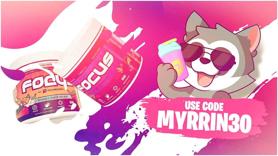 Super excited to announce that I am now partnered with <a href="/ADVANCEDgg/">ADVANCED®</a> You can use my code "Myrrin30" for 30% off your order for 3 days starting now! advanced.gg