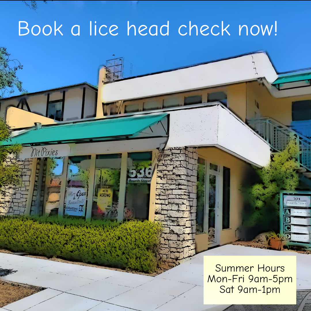 NitExperts's tweet image. Come visit our salon during our summer hours! #liceremoval
loom.ly/1Nav3xM