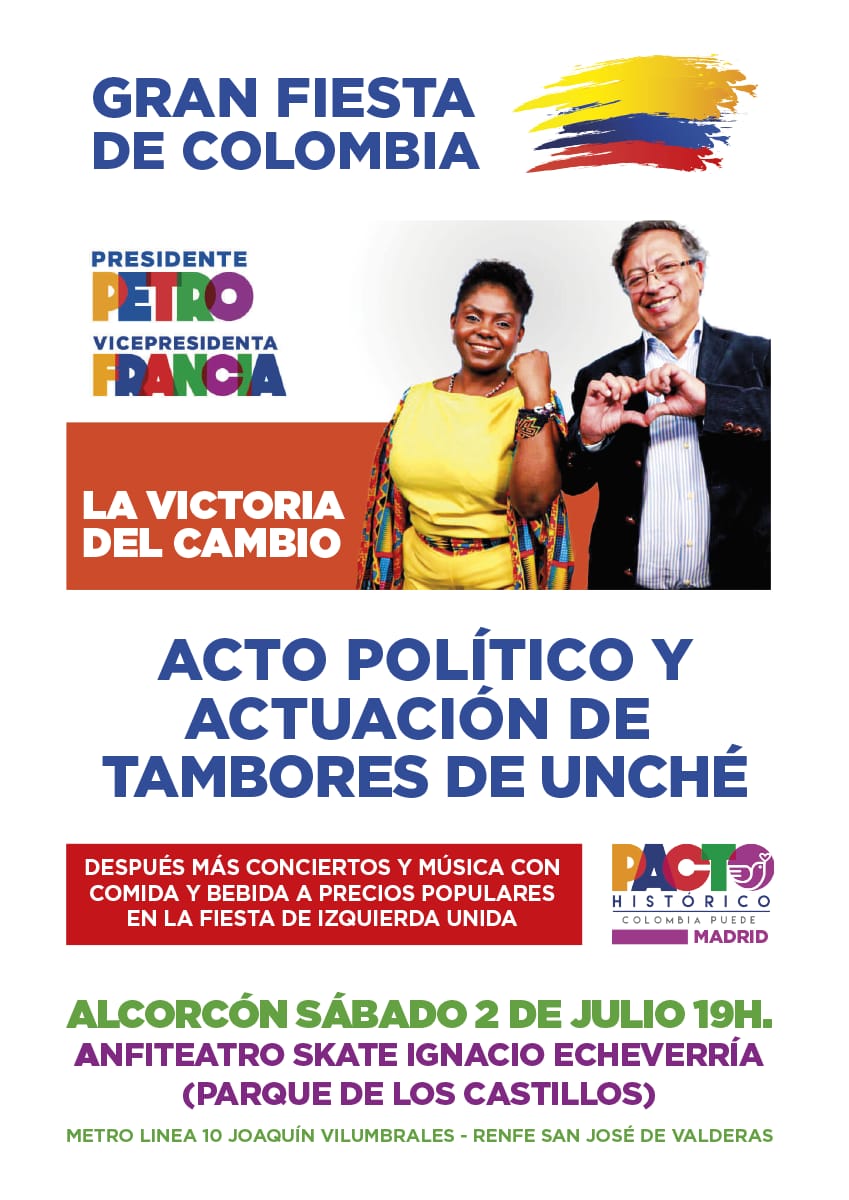 Pacto Histórico CH Madrid tweet media