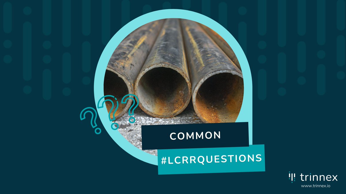 TrenchlessTech's tweet photo. What are your biggest questions about the Lead & Copper Rule Revisions? Check out this living library of questions from @TrinnexDigital. #LCRRQuestions #SponsoredPost https://t.co/06TsbTxMHS https://t.co/z3OtaxwzXk