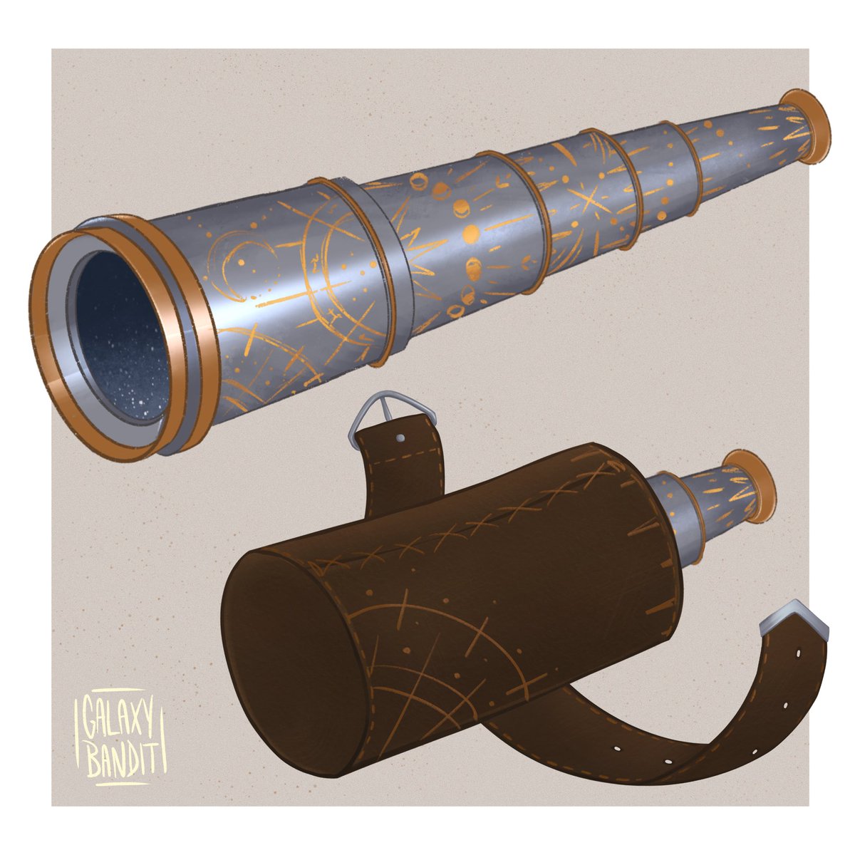thegalaxybandit's tweet photo. ✨💛 2/3 Magic items from our campaign! A very handy lil spyglass that our party makes great use of.✨

Huge thanks to the lovely @mababwion for writing these descriptions! 💙

#goldenravencrew #dndmagicalitems #dndhomebrewitems https://t.co/QfgxkJqjb2