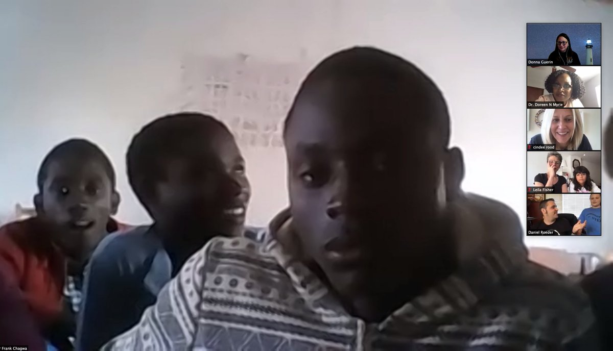 There is no better way to start the day than meeting with the students <a href="/nkhamenyapss/">Nkhamenya Pvt Secondary School</a> in Malawi and the team we are working with! Thank you <a href="/frmdbljoy/">formidable joy</a> <a href="/dannybrook734/">Dan 🎙️</a> <a href="/DrDorie1/">Dr. Doreen N Myrie</a> <a href="/Theleilafisher/">Leila Fisher</a> <a href="/YoungChangemak1/">Young Changemakers International</a> and all the teachers! We even got to meet a new addition, baby Rejoice!