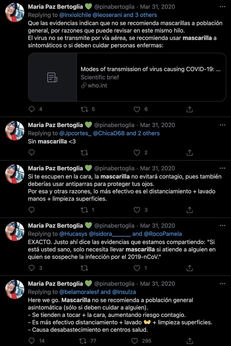 Pésima noticia. Se va la jefa de la campaña de vacunación contra el COVID-19 más exitosa del mundo, y la reemplazan por una mujer que se refiere a Carabineros como una “organización criminal” y que a comienzos de la pandemia fue antimascarilla.
Este gobierno hace todo mal.
